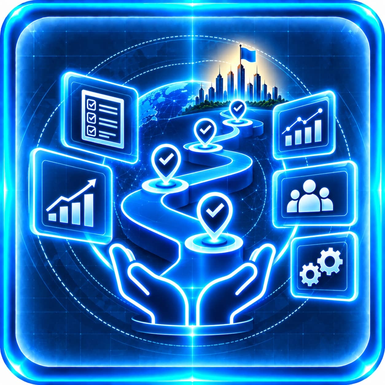 Сопровождение реализации стратегии/программы (в месяц)